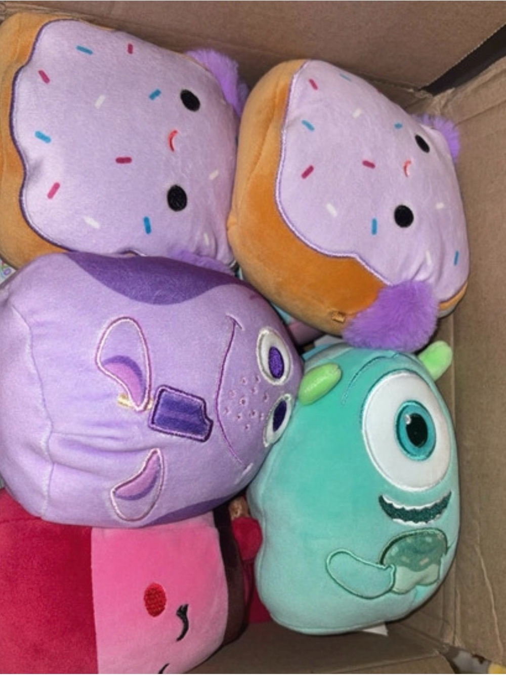 Squishmallows - Purple, Mint & Pink Cute Monsters